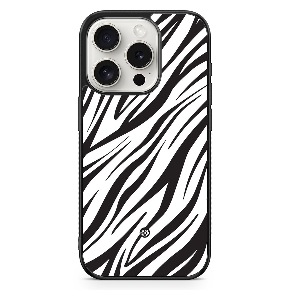 iPhone 15 Pro Case - WILD AUTUMN - Zebra Twist