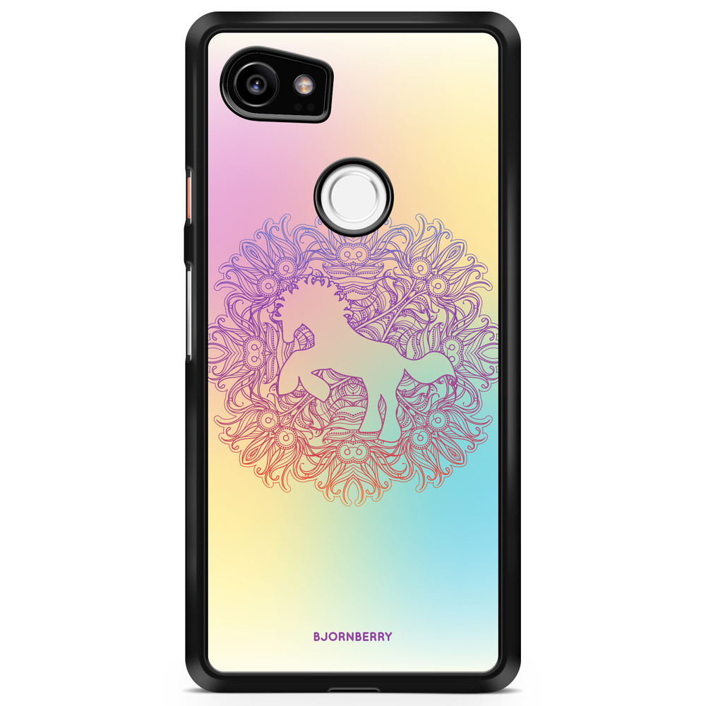 Google Pixel 2 XL Case - Rainbow Unicorn