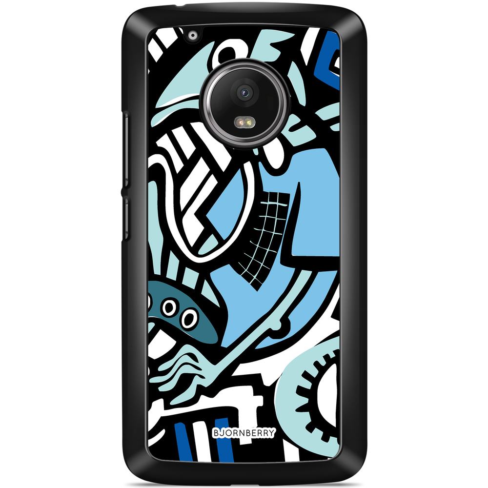 Moto G5 Plus Case - Grafitti Lizard