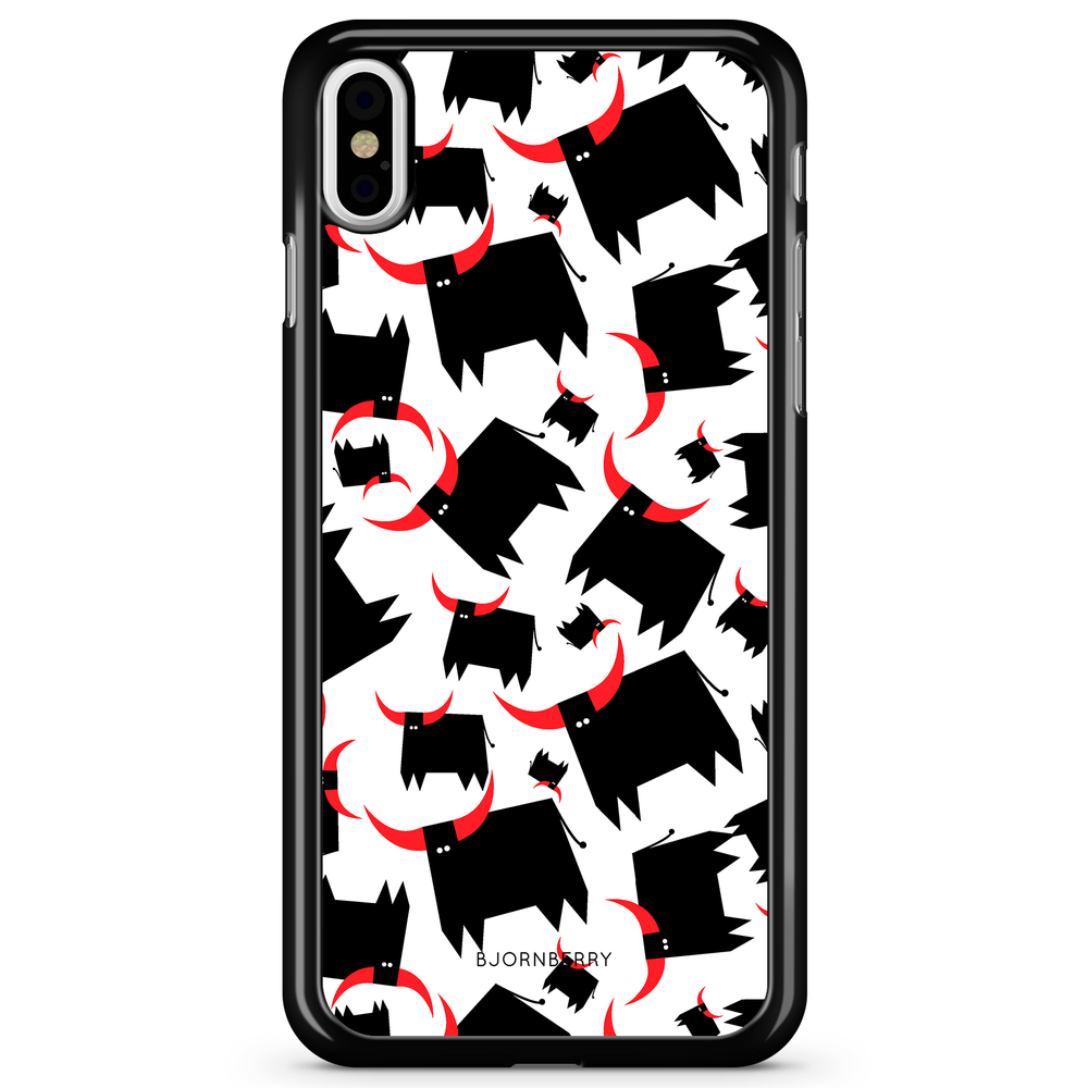 iPhone X / XS Case - Bull Red Horns