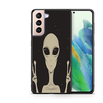 Samsung Galaxy S21 FE 5G Case - Peace Alien