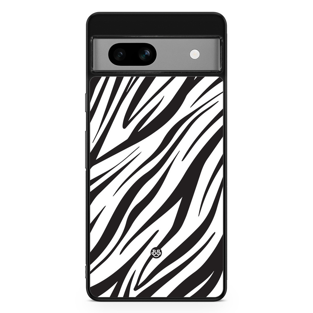 Google Pixel 7a Case - WILD AUTUMN - Zebra Twist