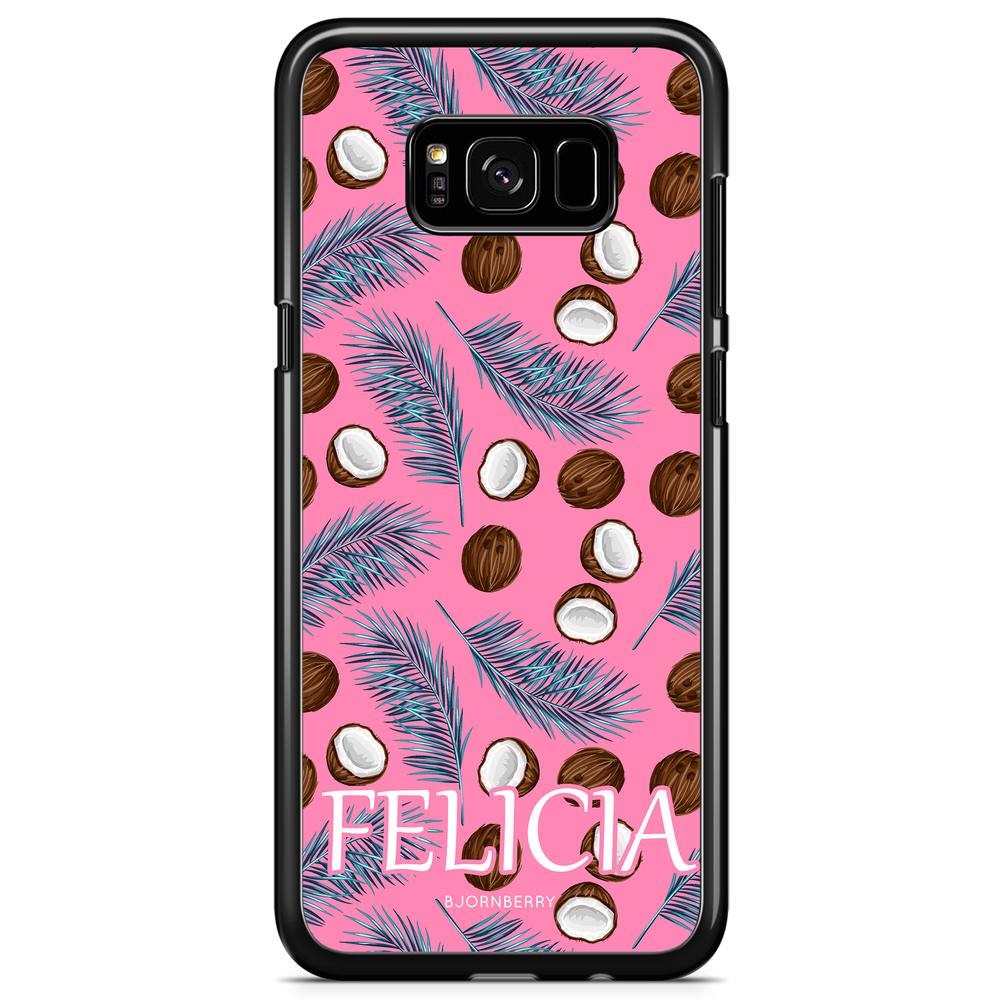 Samsung Galaxy S8 Plus Case Custom - Tropical Namn