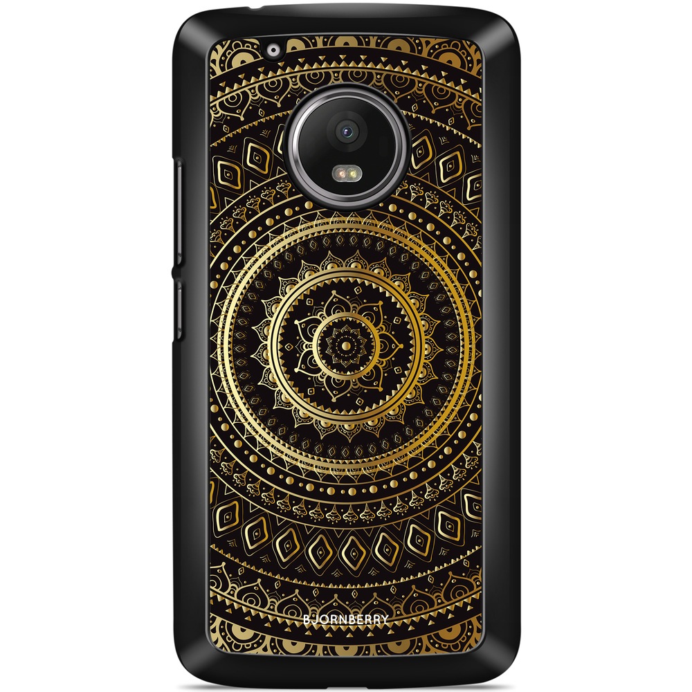 Moto G5 Plus Case - Gold Mandala
