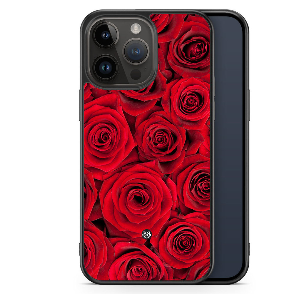 iPhone 14 Pro Max Case - Red Roses