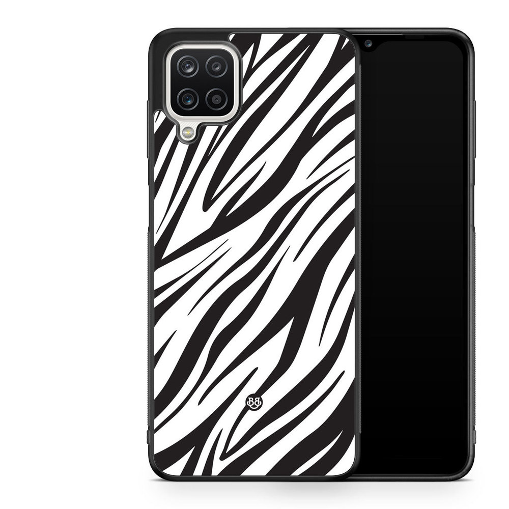 Samsung Galaxy A12 Case - WILD AUTUMN - Zebra Twist