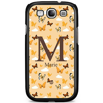 Samsung Galaxy S3 Mini Case Custom - AWAKEN - Orange Butterfly