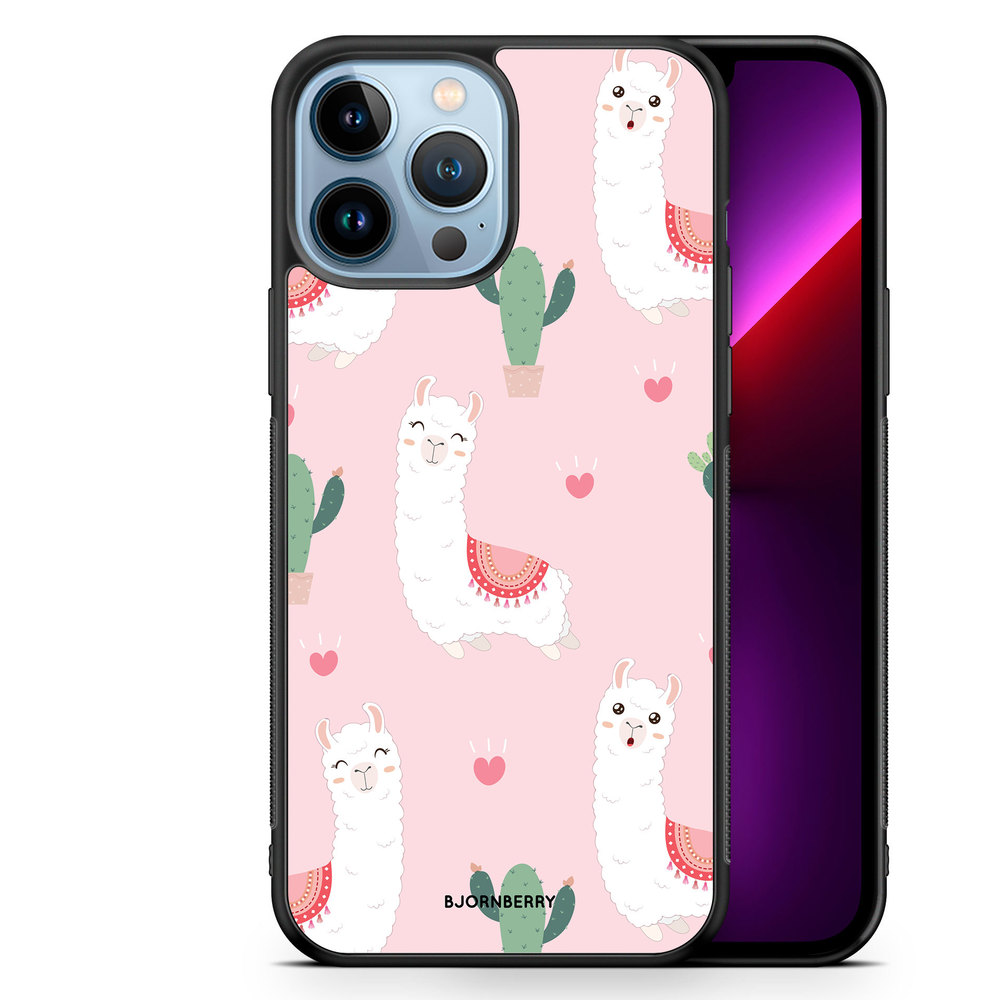 iPhone 13 Pro Max Skal - Lama Mönster