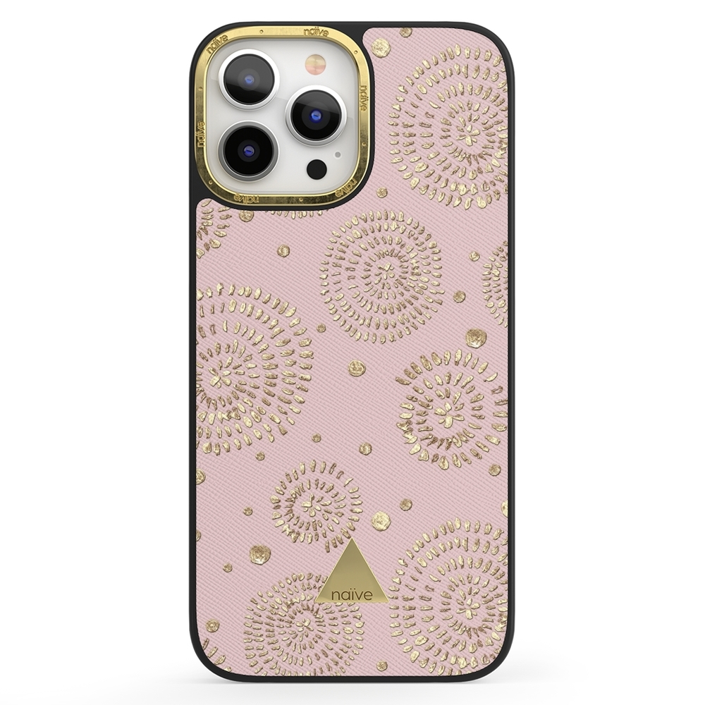 Naive iPhone 13 Pro Max Case - Golden Henge
