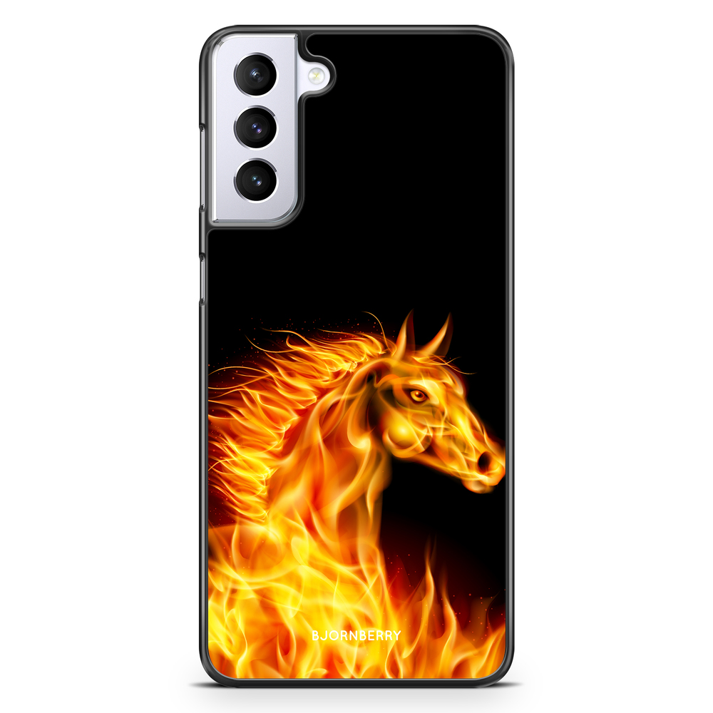 Samsung Galaxy S21 Plus Case - Flames Horse