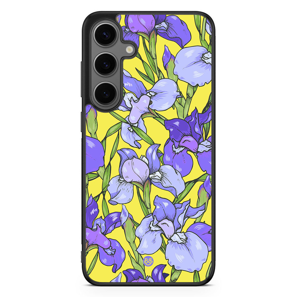 Samsung Galaxy S24 Plus Case - Iris Flowers