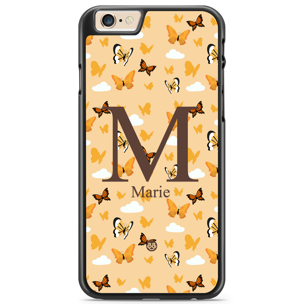 iPhone 6 Plus/6s Plus Case Custom - AWAKEN - Orange Butterfly