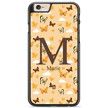 iPhone 6 Plus/6s Plus Case Custom - AWAKEN - Orange Butterfly