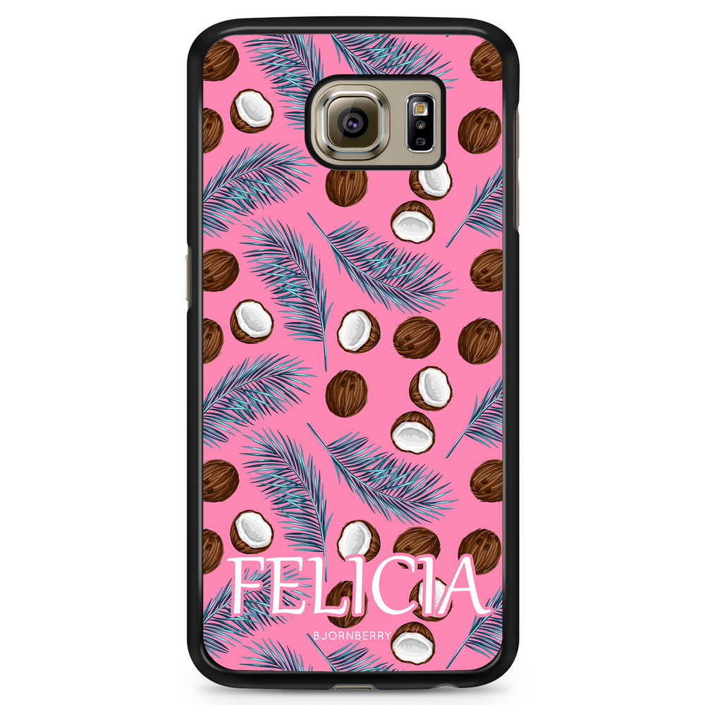Samsung Galaxy S6 Case Custom - Tropical Namn