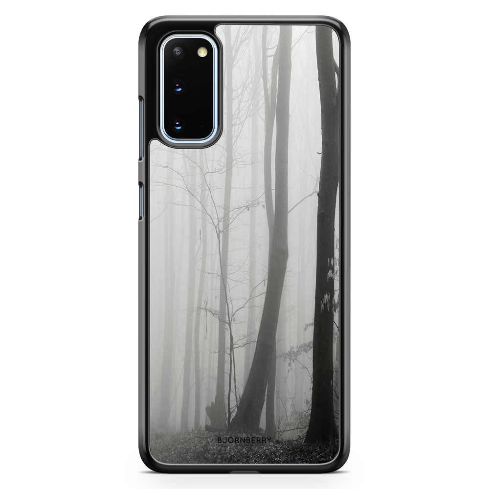 Samsung Galaxy S20 Case - Black/White Autumn