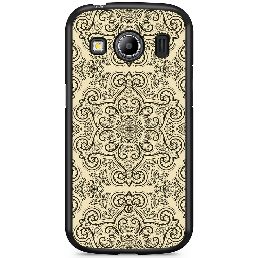 Samsung Galaxy Ace 4 Case - Beige Retro Pattern