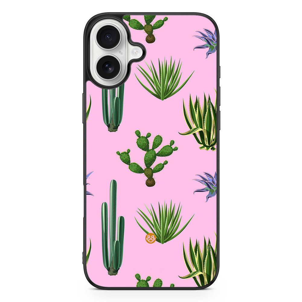 iPhone 16 Plus Case - Cactus Pattern
