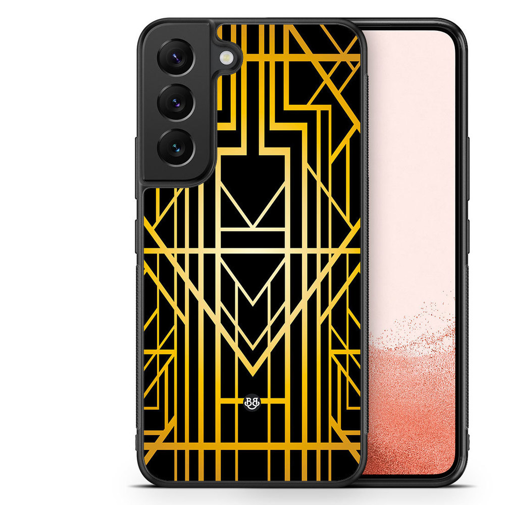 Samsung Galaxy S22 Plus 5G Case - Golden pattern