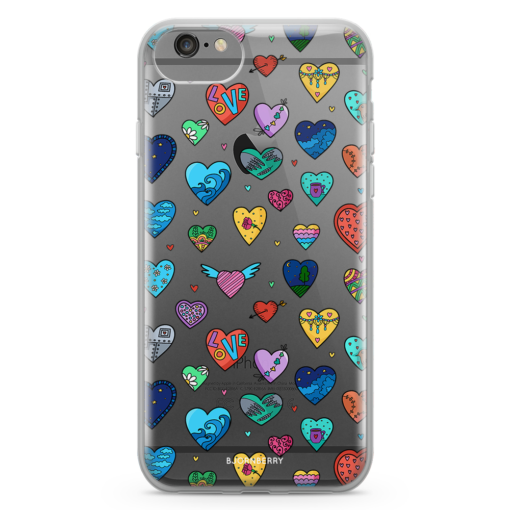 iPhone 6/6s Fashion Case - Hearts