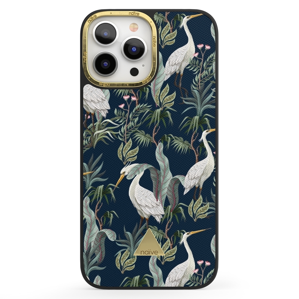 Naive iPhone 13 Pro Max Case - Royal Bird