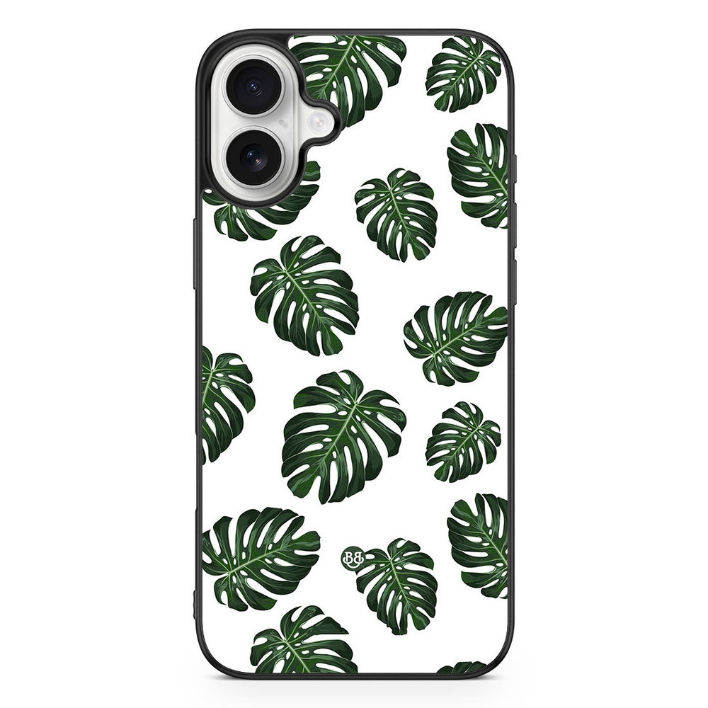 iPhone 16 Plus Case - Monstera Pattern