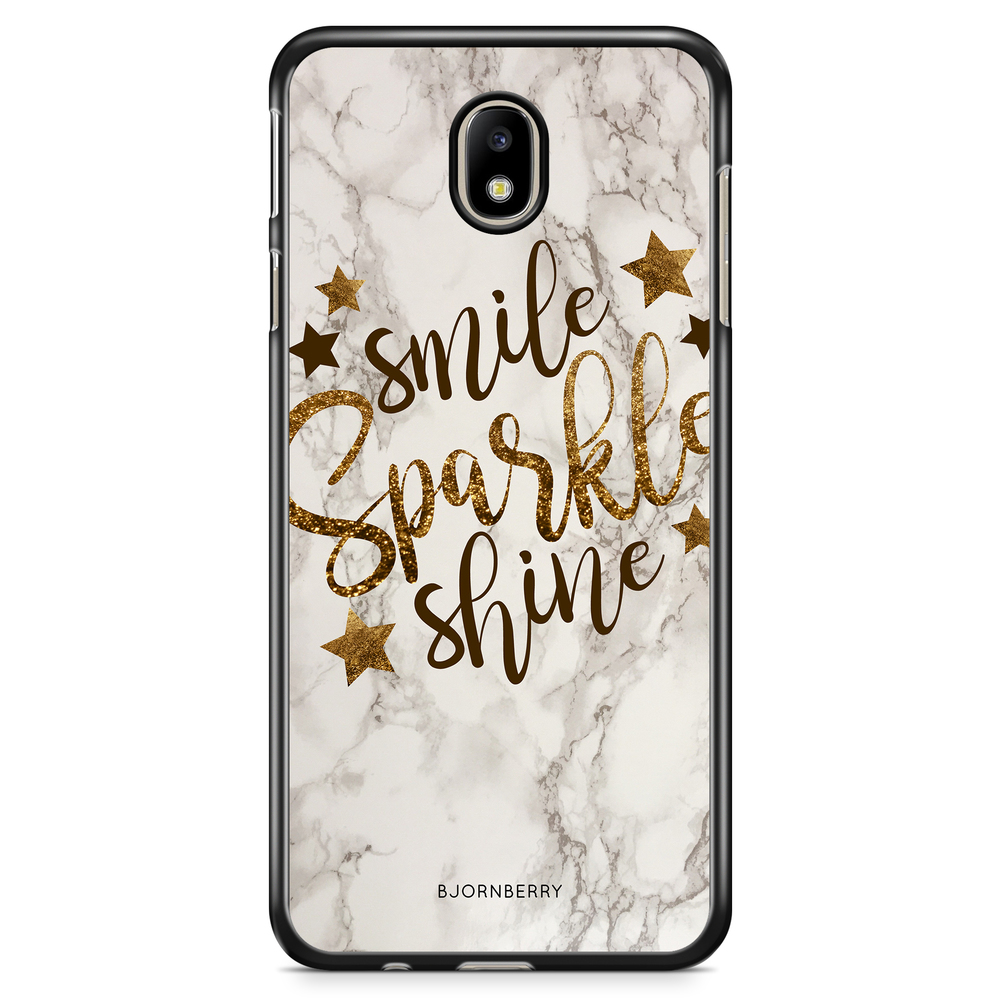 Samsung Galaxy J3 (2017) Case - Smile,Sparkle,Shine