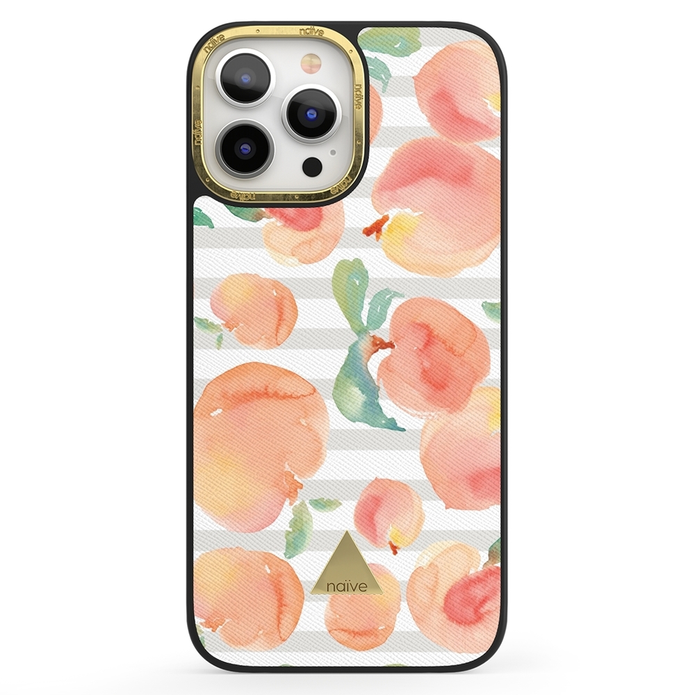 Naive iPhone 13 Pro Max Case - Peachey