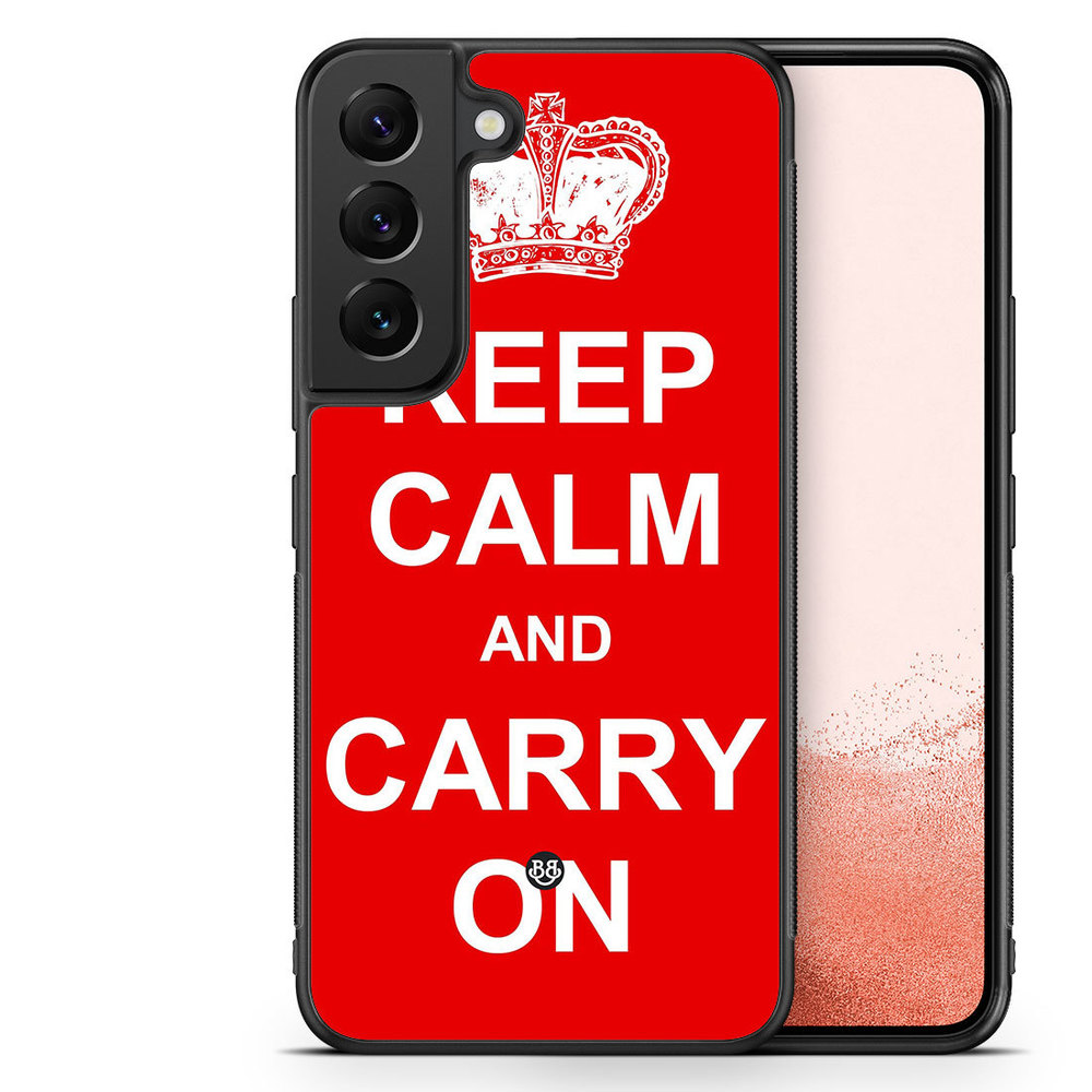 Samsung Galaxy S22 Plus 5G Case - Keep calm carry on