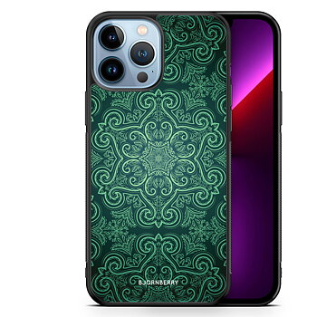 iPhone 13 Pro Max Skal - Grön Retromönster