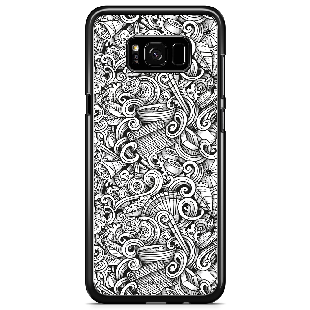 Samsung Galaxy S8 Case - Japanese Pattern
