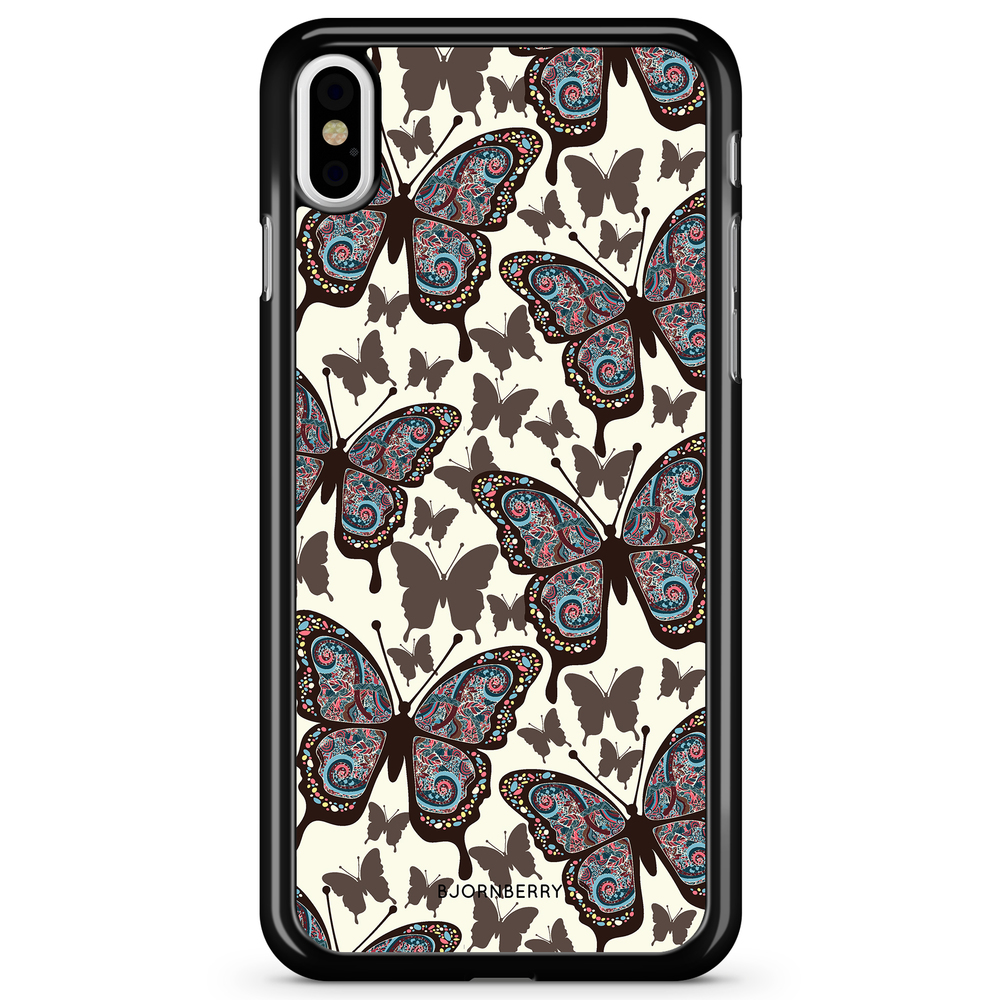 iPhone X / XS Case - Colorful Butterflies