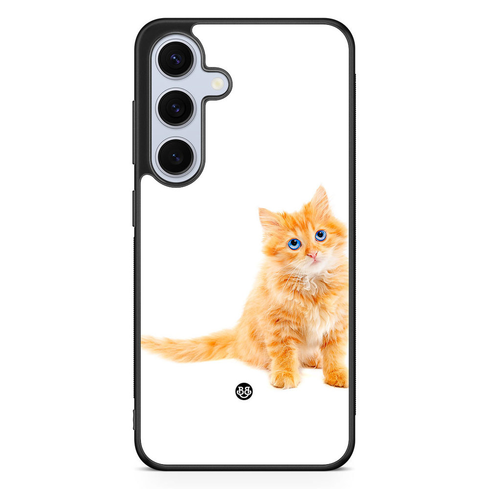 Samsung Galaxy S24 FE Case - Small brown cat