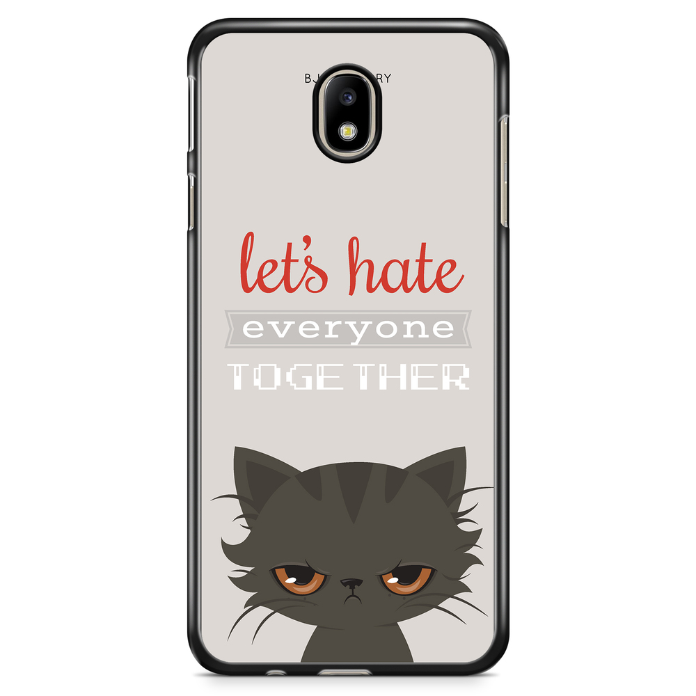 Samsung Galaxy J3 (2017) Case - Angry Cat