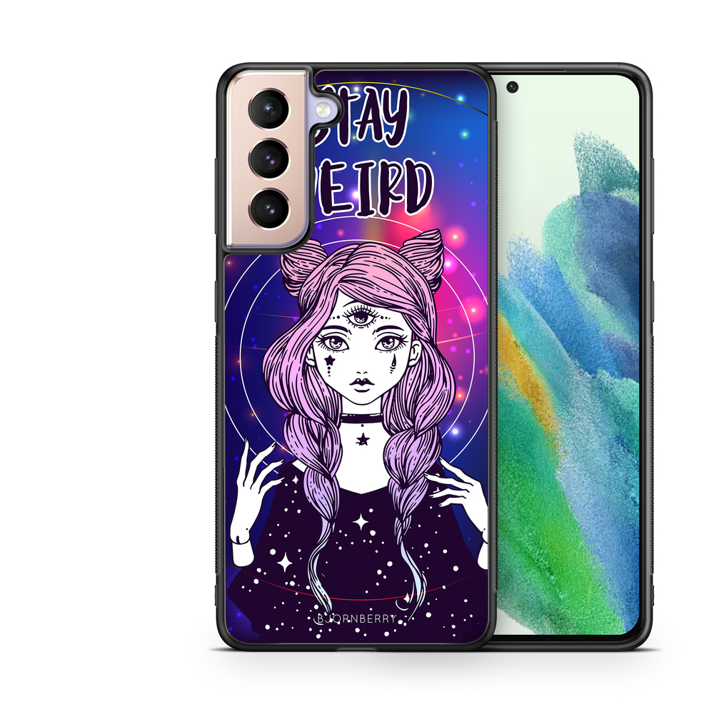 Samsung Galaxy S21 FE 5G Skal - Stay Weird | Mobilskal & Mobilfodral BJORNBERRY