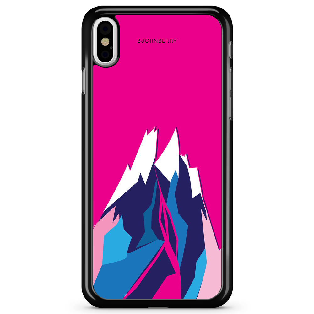 iPhone X / XS Case - Pink Mountain
