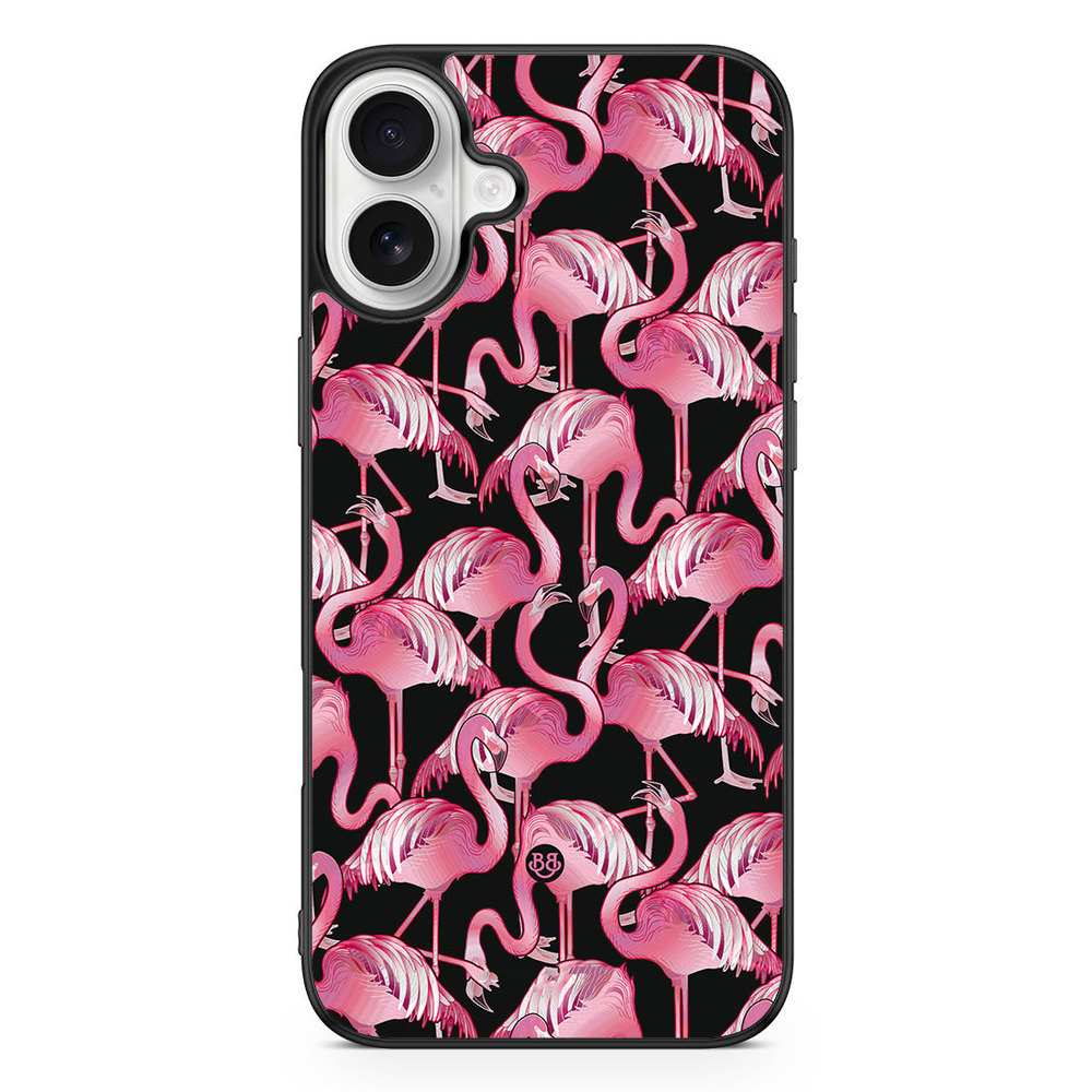 iPhone 16 Plus Case - Flamingos