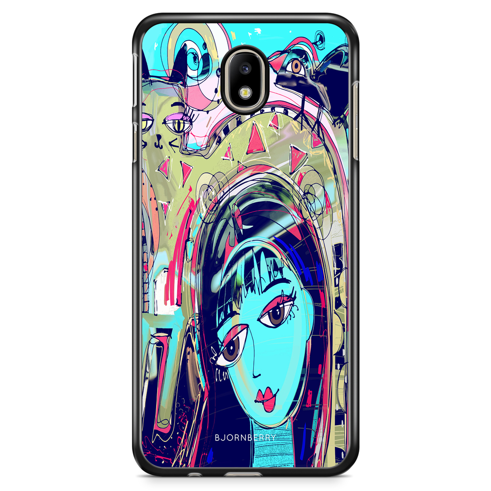 Samsung Galaxy J3 (2017) Case - Abstract Cat