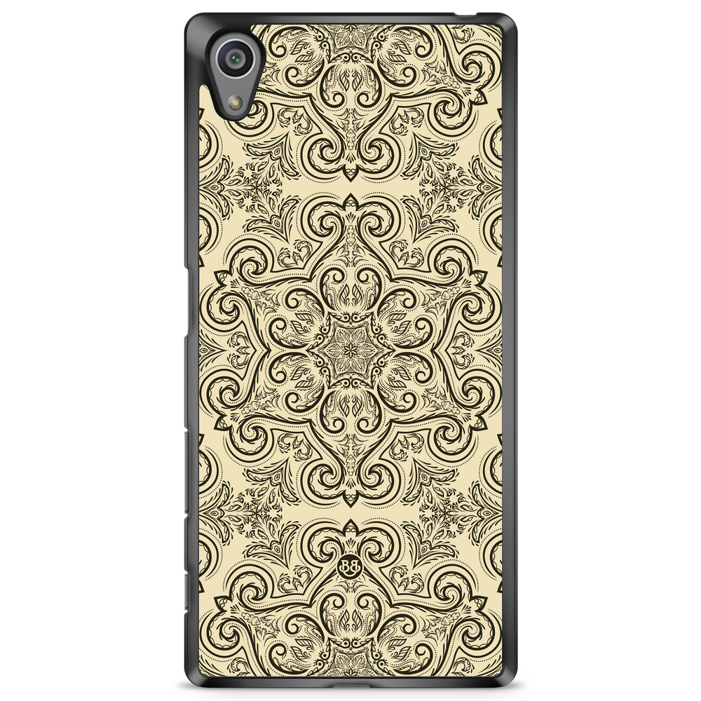 Sony Xperia Z5 Premium Case - Beige Retro Pattern