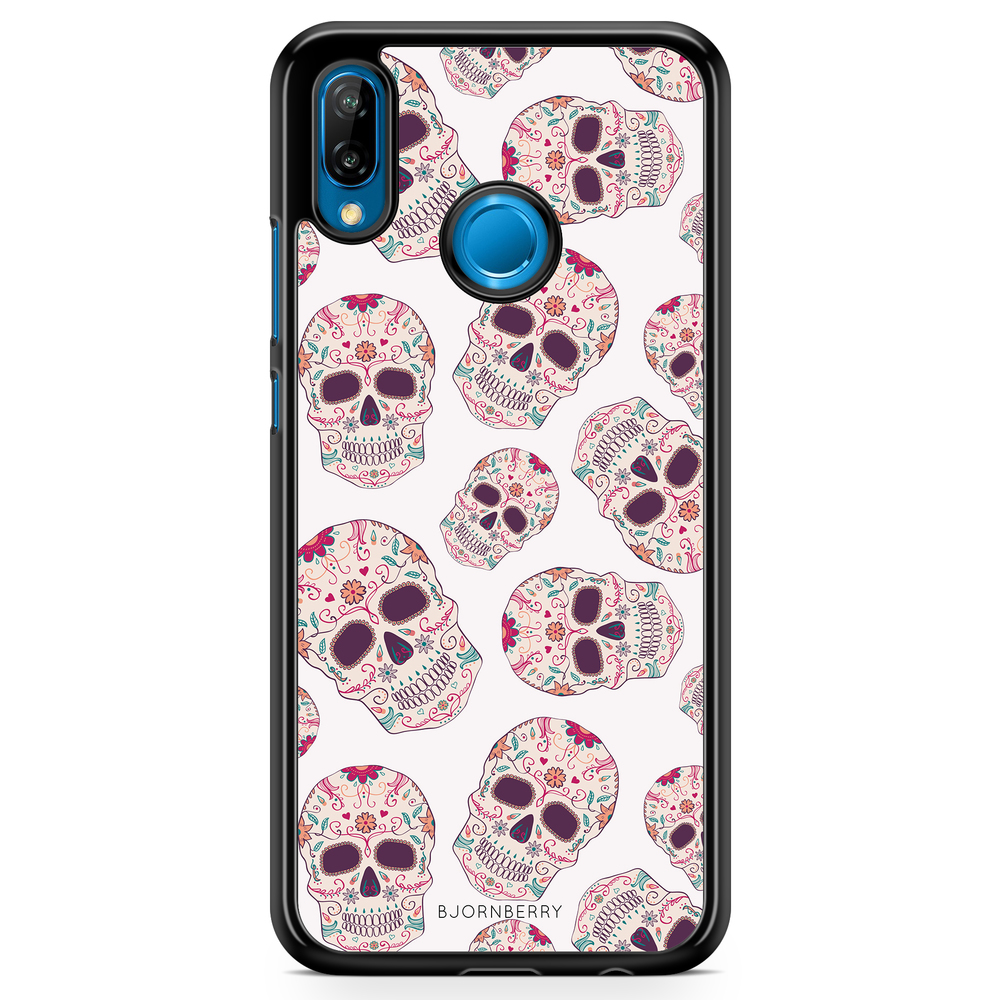 Huawei P20 Lite Case - Calavera Skulls