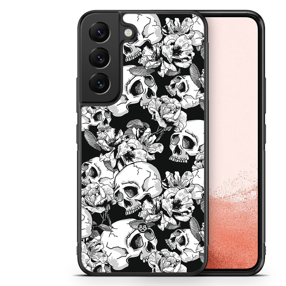 Samsung Galaxy S22 Plus 5G Case - Skull & Roses