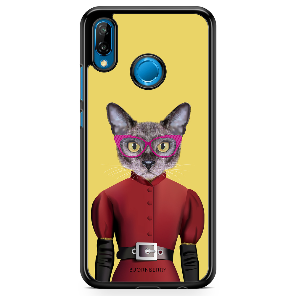 Huawei P20 Lite Case - Hipster Cat