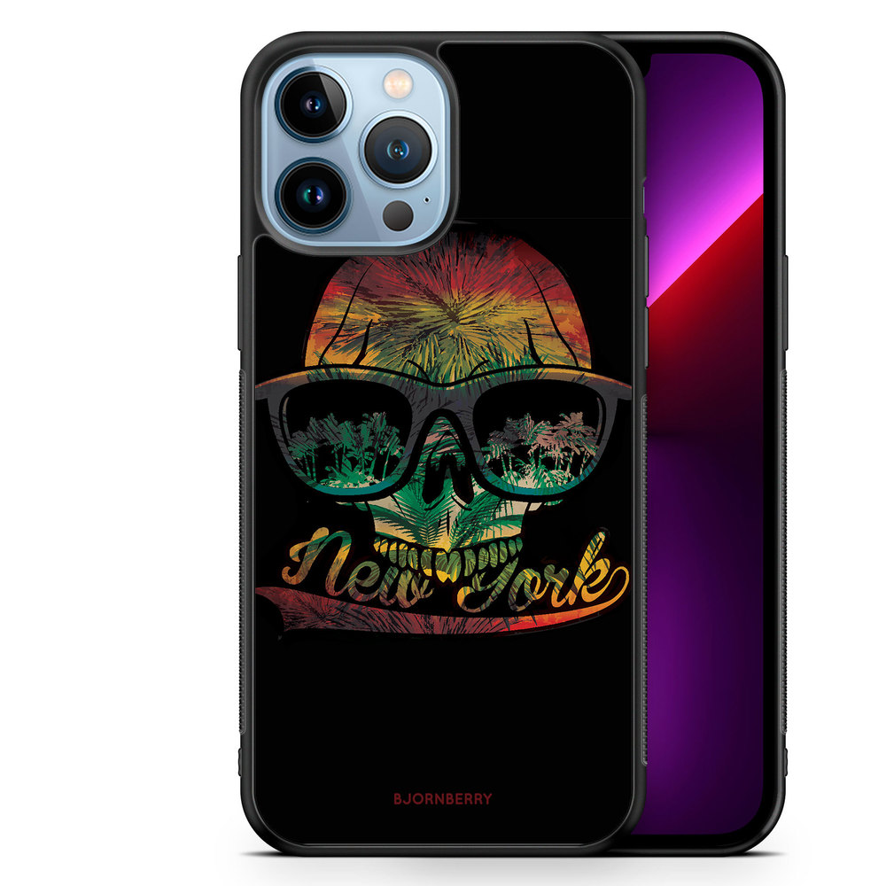 iPhone 13 Pro Max Case - New York Skull