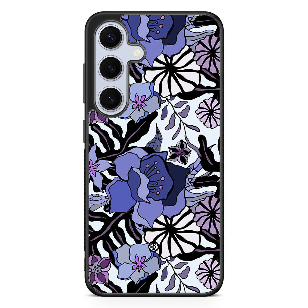 Samsung Galaxy S24 FE Case - Purple Flowers