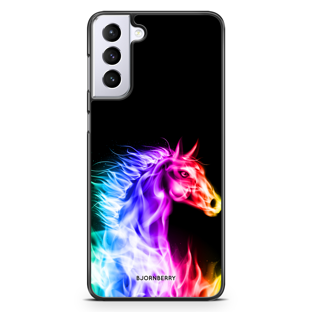 Samsung Galaxy S21 Plus Case - Flames Horse