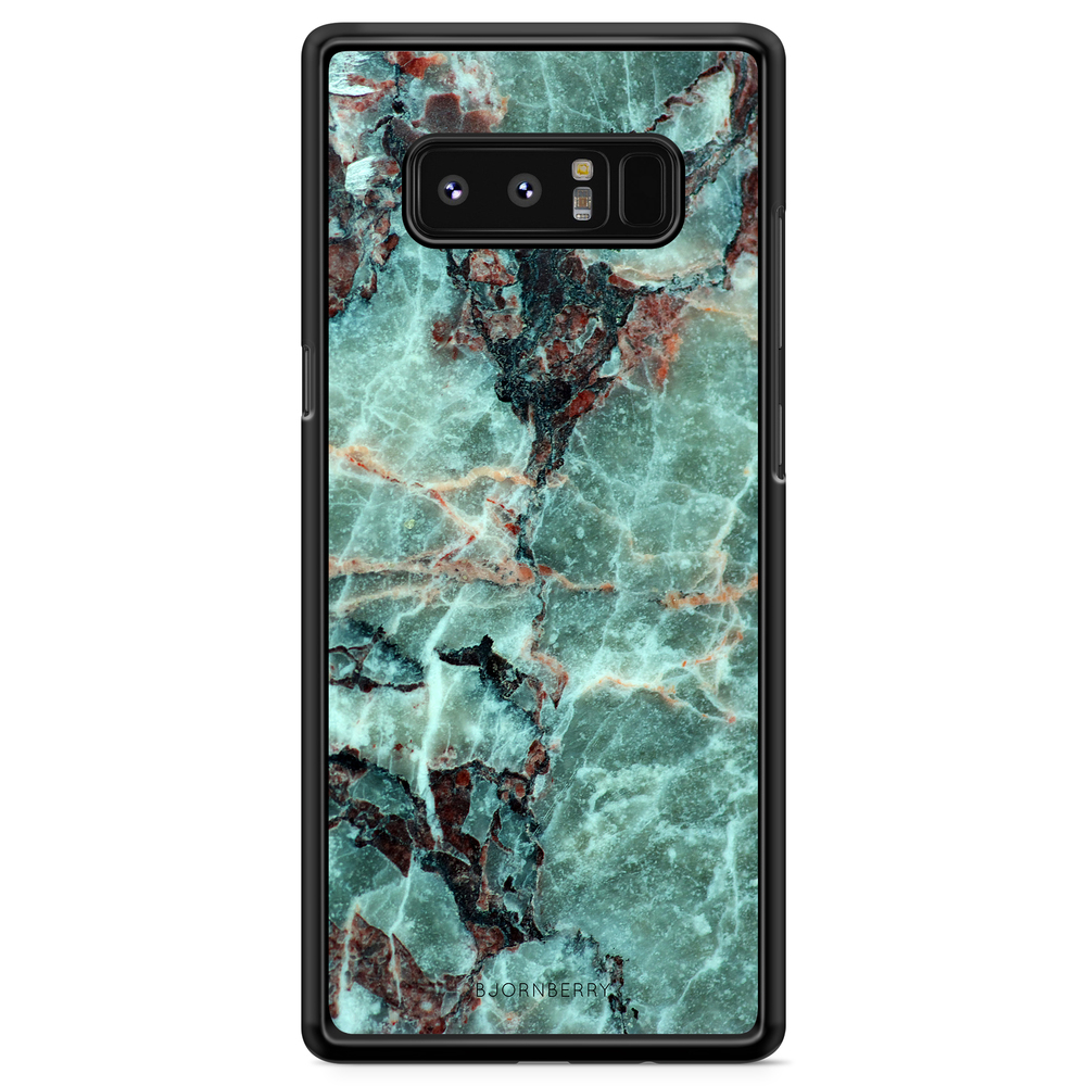 Samsung Galaxy Note 8 Case - Green Marble