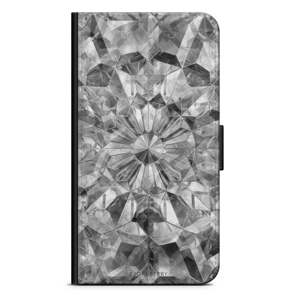 Huawei Mate 10 Pro Wallet Case - Grey Crystals