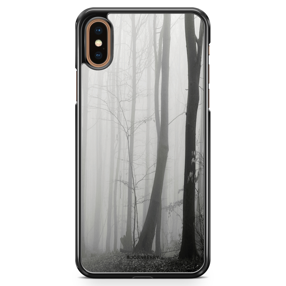 iPhone XS Max Case - Black/White Autumn