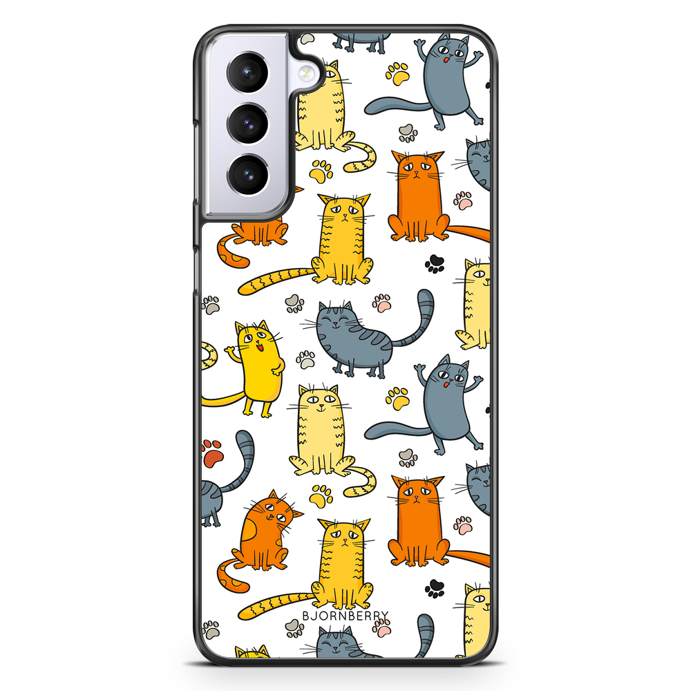 Samsung Galaxy S21 Plus Case - Cat Pattern