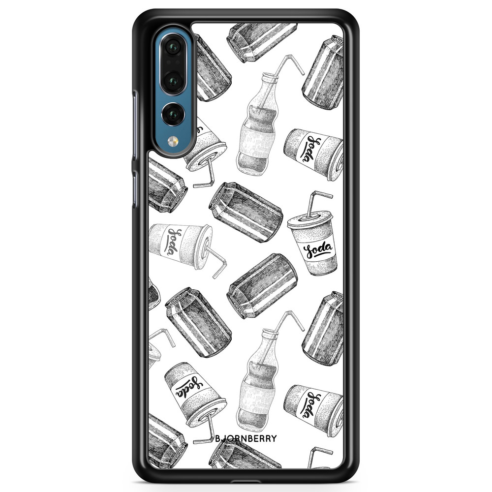 Huawei P20 Pro Case - Soda Black & White