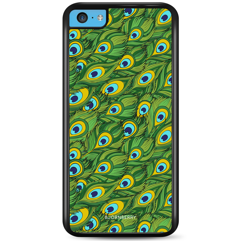 iPhone 5C Case - Peacock Pattern